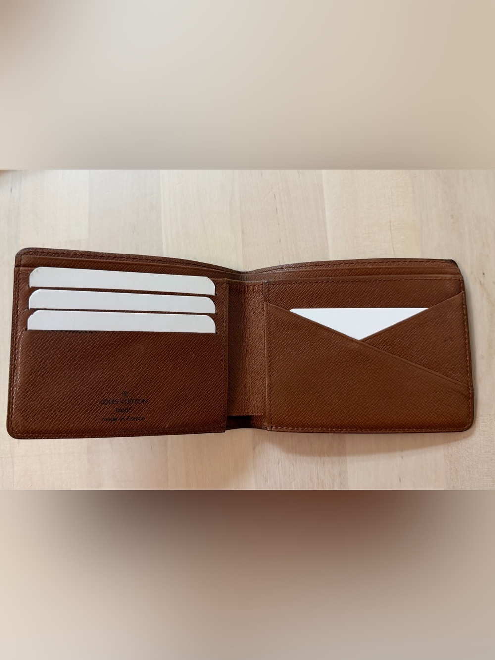 Louis Vuitton Monogram Canvas Bifold Wallet - Black and Brown - Picture 2 of 6
